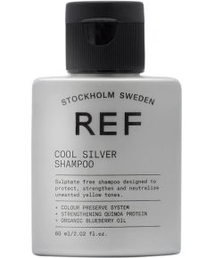 Ref Stockholm, Cool Silver, Sulfates-Free, Hair Shampoo, Neutralising Warm Tones, 60 ml Шампуни