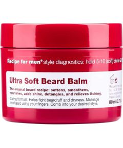 Recipe For Men, Ultra Soft Beard Balm, Beard Balm, Softening, 80 ml Уход за бородой