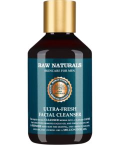 Raw Naturals, Ultra-Fresh Facial Cleanser, Energizing, Cleansing Gel, For Face, 250 ml Ķermeņa kosmētika