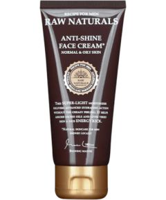 Raw Naturals, Anti-Shine, 100% vegan, Hydrating, Cream, For Face, 100 ml Косметика для тела