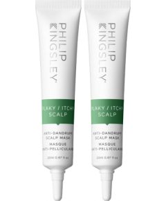Set Duo, Philip Kingsley, Flaky/Itchy Scalp, Scalp Treatment Cream Mask, Anti-Dandruff, 2 pcs, 20 ml Matu kopšana