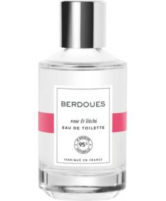 Parfums Berdoues, Rose & Litchi, Eau De Toilette, For Women, 100 ml *Tester Smaržas - NESAKĀRTOTS