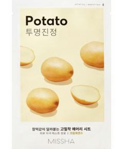 Missha, Airy Fit Potato, Sheet Mask, For Face, 19 g Sejas kopšana