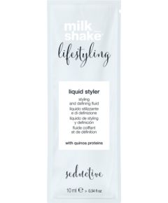 Milk Shake, Lifestyling Liquid Styler, UV Filter, Hair Styling Lotion, 10 ml Matu kopšana