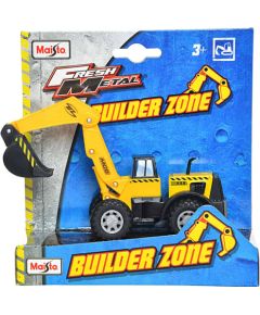 Maisto, Fresh Metal, Builder Zone, Excavator, Orange, 1:24, 3+ months Машины и аксессуары