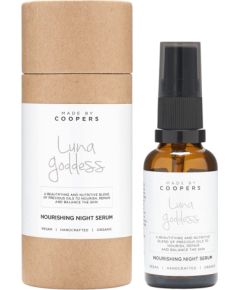 Made By Coopers, Luna Goddess, Vegan, Nourishing, At Night, Serum, For Face, 30 ml Sejas kopšana
