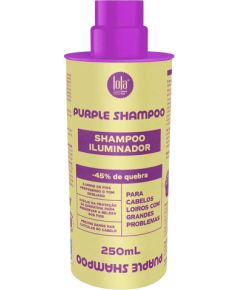 Lola Cosmetics, Purple, Hair Shampoo, Counteracts Yellow Or Orange Tones, 250 ml Šampūni