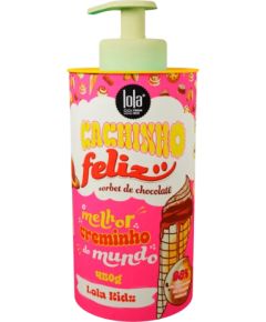 Lola Cosmetics, Cachinho Feliz Kids, Chocolate, Hair Styling Cream, Flexible Hold, 480 g Matu kopšana