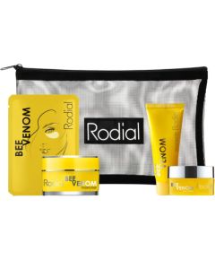 Little Luxuries Kit Set Rodial: Bee Venom, Moisturizing, Cream, For Face, 15 ml + Bee Venom, Eliminates Impurities, Cleansing Balm, For Face, 20 ml + Bee Venom, Anti-Wrinkle, Eye Cream, 5 ml + Bee Venom, Firming, Eye Patch, 3 g Парфюмерные наборы