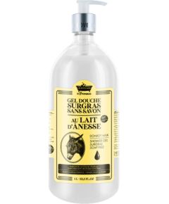 Les Petites Bains de Provence, Donkey Milk, Shower Gel, For Body, Face & Hair, For Sensitive Skin, 1000 ml Гели для душа для тела