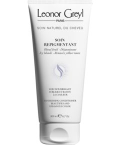 Leonor Greyl, Soin Repigmentant, Hair Colour Conditioner, Icy Blonde, Enhances Color Vibrancy, 200 ml Matu kopšana