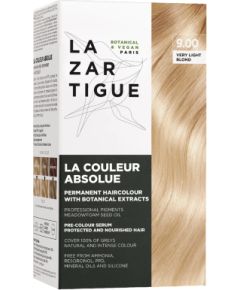 Lazartigue, La Couleur Absolue, Permanent Hair Dye, 9.00 Very Light Blonde, 143 ml Matu kopšana