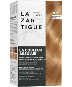 Lazartigue, La Couleur Absolue, Permanent Hair Dye, 8.30 Light Golden Blond, 143 ml Matu kopšana