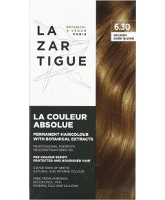 Lazartigue, La Couleur Absolue, Permanent Hair Dye, 6.30 Golden Dark Blond, 143 ml Matu kopšana