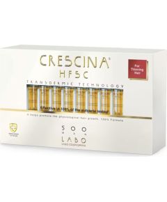 Labo, Crescina, Transdermic HFSC 500, For Growth Stimulation, Ampoules Treatment Serum, For Scalp, For Men, 20 pcs, 3.5 ml Косметика для тела