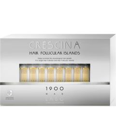 Set, Labo, Crescina Follicular Islands 1900, For Growth Stimulation, Ampoules Treatment Serum, For Scalp, For Men, 20 pcs Косметика для тела