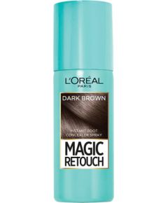 L'Oreal Paris, Magic Retouch, Root Touch-Up Spray, 02 Dark Natural Brown, 75 ml Matu kopšana