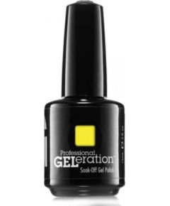 Jessica, GELeration Colours, Semi-Permanent Nail Polish, GEL-788, Yellow Lightening, 15 ml Nagu lakas