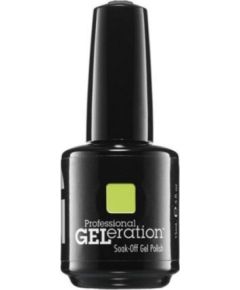 Jessica, GELeration Colours, Semi-Permanent Nail Polish, GEL-1143, Green, 15 ml Nagu lakas
