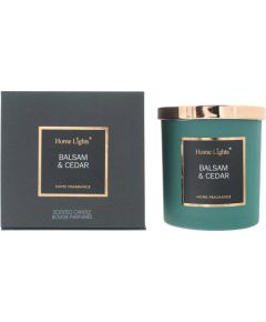 Home Lights, Balsam & Cedar, Scented Candle, 215 g Telpu aromāti