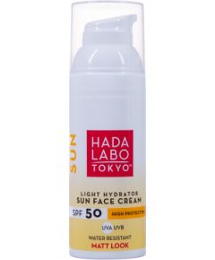 Hada Labo Tokyo, Sun, Hyaluronic Acid, Hydrating, Sunscreen Cream, For Face, SPF 50, 50 ml Косметика для тела