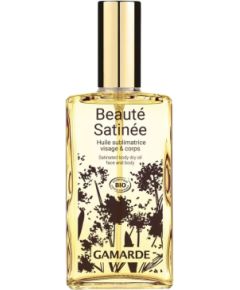 Gamarde, Beauty Satinee, Bio, Dry Oil, Hydrates, Fragrance, Dry Body Oil, 100 ml Косметика для тела