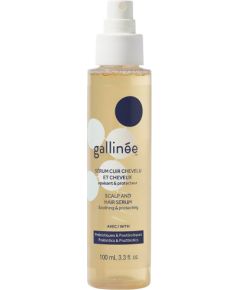 Gallinee, Hair Care, Prebiotics & Postbiotics, Hair Serum, Soothing, 100 ml *Tester Уход за волосами
