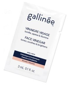 Gallinee, Microbiome Skincare, Apple Cider Vinegar, Tones/Soothes & Brightens, Tonic Lotion, For Face, 3 ml *Sample Уход за лицом
