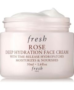 Fresh, Rose, Deep Hydration, Cream, For Face, 50 ml Ķermeņa kosmētika