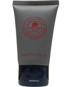 Crabtree & Evelyn, Indian Sandalwood, Shower Gel & Shampoo 2-In-1, 50 ml Dušas želejas ķermenim