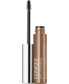Clinique, Just Browsing Brush, Waterproof, Fix, Eyebrow Gel, 02, Light Brown, 10 ml *Tester Kосметические средства