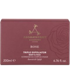 Aromatherapy Associates, Rose, Natural Essential Oils, Exfoliating Scrub, 200 ml Ķermeņa kosmētika