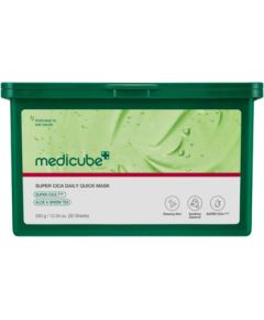 Medicube, Super Cica Soothing Face Mask, Soothing, Sheet Mask, For Face, 30 pcs, 350 g Уход за лицом