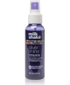 Milk Shake, Silver Shine, Violet Pigments, Hair Toning Spray, Blonde/Gray, 100 ml Уход за волосами