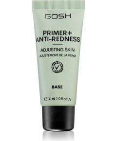 Gosh, Primer+, Perfume Free, Neutralizes redness, Liquid Primer, 008, Anti-Redness, 30 ml Kосметические средства