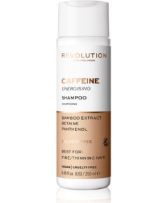 Revolution Haircare, Caffeine, Hair Shampoo, Gentle Cleansing, 250 ml Šampūni