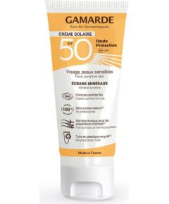 Gamarde, Gamarde, Bio, Sun Protection, Sunscreen Cream, For Face, SPF 50, 40 ml Косметика для тела