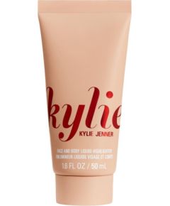 Kylie Jenner Kylie Cosmetics, Kylie Holiday Collection, Radiant Glow, Liquid Highlighter, Face & Body, 50 ml Dekoratīvā kosmētika