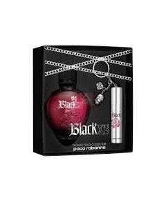 Set Paco Rabanne: Black XS, Eau De Toilette, For Men, 100 ml + Black XS, Eau De Toilette, For Men, 10 ml Dāvanu komplekti