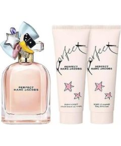 Set Marc Jacobs: Perfect, Eau De Parfum, For Women, 100 ml + Perfect, Hydrating, Body Lotion, 75 ml + Perfect, Eau De Parfum, For Women, 10 ml *Miniature Парфюмерные наборы