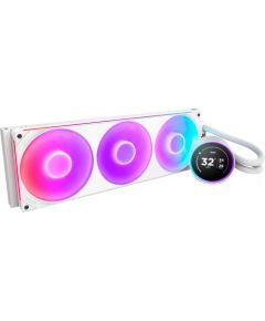 NZXT Kraken Elite 420 RGB 420 mm, water cooling white Охлаждение процессора
