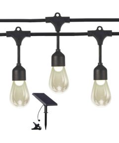 Artflow Dekor. lampu virtene solārā, G4x12, 0.5W, ar taimeri, 8.4m gara Наружное освещение