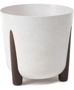 Lamela Puķu pods Frida Eco 340mm, 19.4L balts Interjera un Dizaina priekšmeti