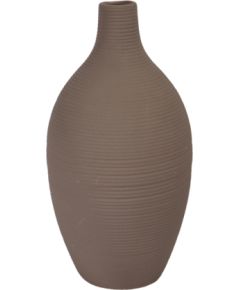 Artflow Vāze keramiska 14x14x28cm, pelēka Interjera un Dizaina priekšmeti