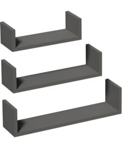 Velano Plauktu kompl. FUS pelēks Ux3 Plaukti  