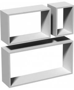 Velano Plauktu kompl. FRS balts kvadrāts x3 Полки