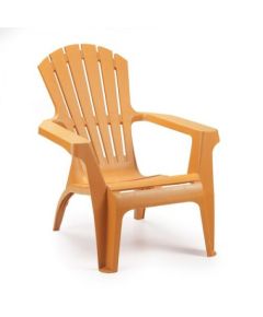 Ipae-progarden Krēsls plastmasas Dolomati oranžs Dārza krēsli