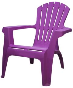 Ipae-progarden Krēsls plastmasas Dolomati lillā Dārza krēsli