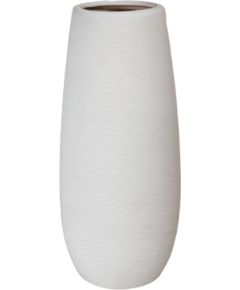 Artflow Vāze keramiska 14x30cm rievota Interjera un Dizaina priekšmeti