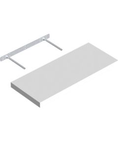 Velano Plaukts FS 595x235 BI balts glancēts Plaukti  